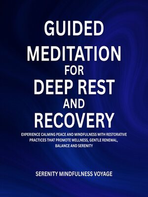 cover image of Guided Meditation For Deep Rest and Recovery